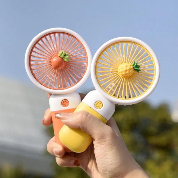 Portable charging fan