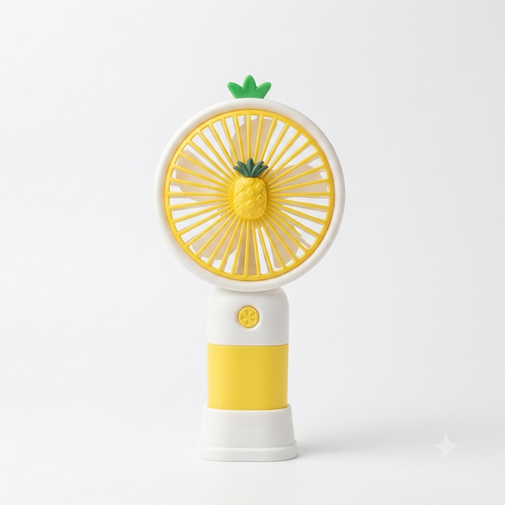 Portable charging fan